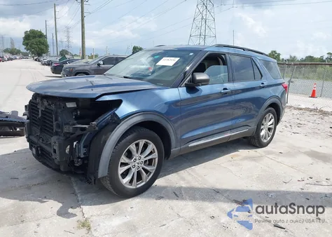 2020 Ford Explorer Xlt из США, поврежденный, VIN 1FMSK7DHXLGA34658